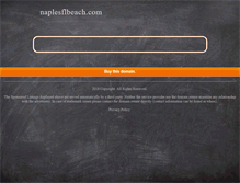 Tablet Screenshot of naplesflbeach.com